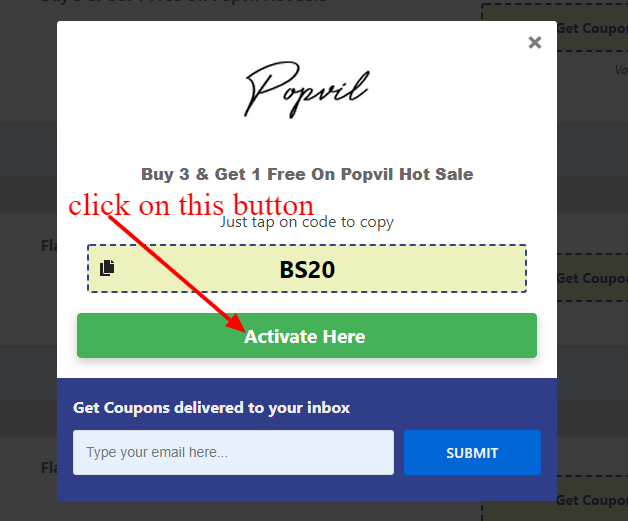 Step 4 of How to use coupon on Popvil