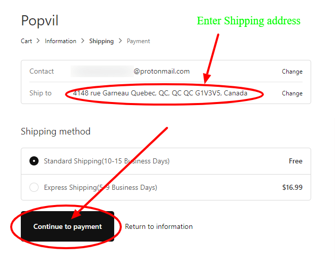 Step 8 of How to use coupon on Popvil