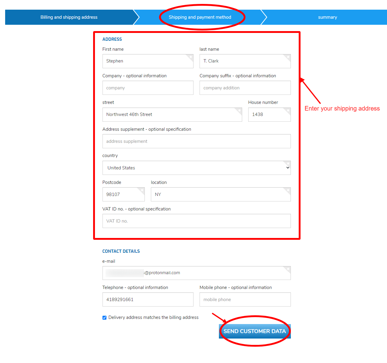 Step 3 of How to use Electronicx Coupons